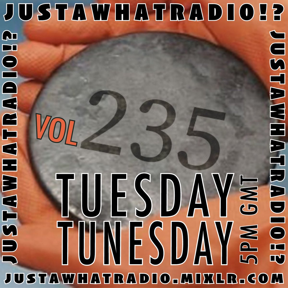JustaWhat's tweet photo. tonight dont miss 5pm Tuesday Tunesday Vol 235 - Leith - Scotland https://t.co/HarCoBZlFs via @twitter https://t.co/TqyZwoTa7W