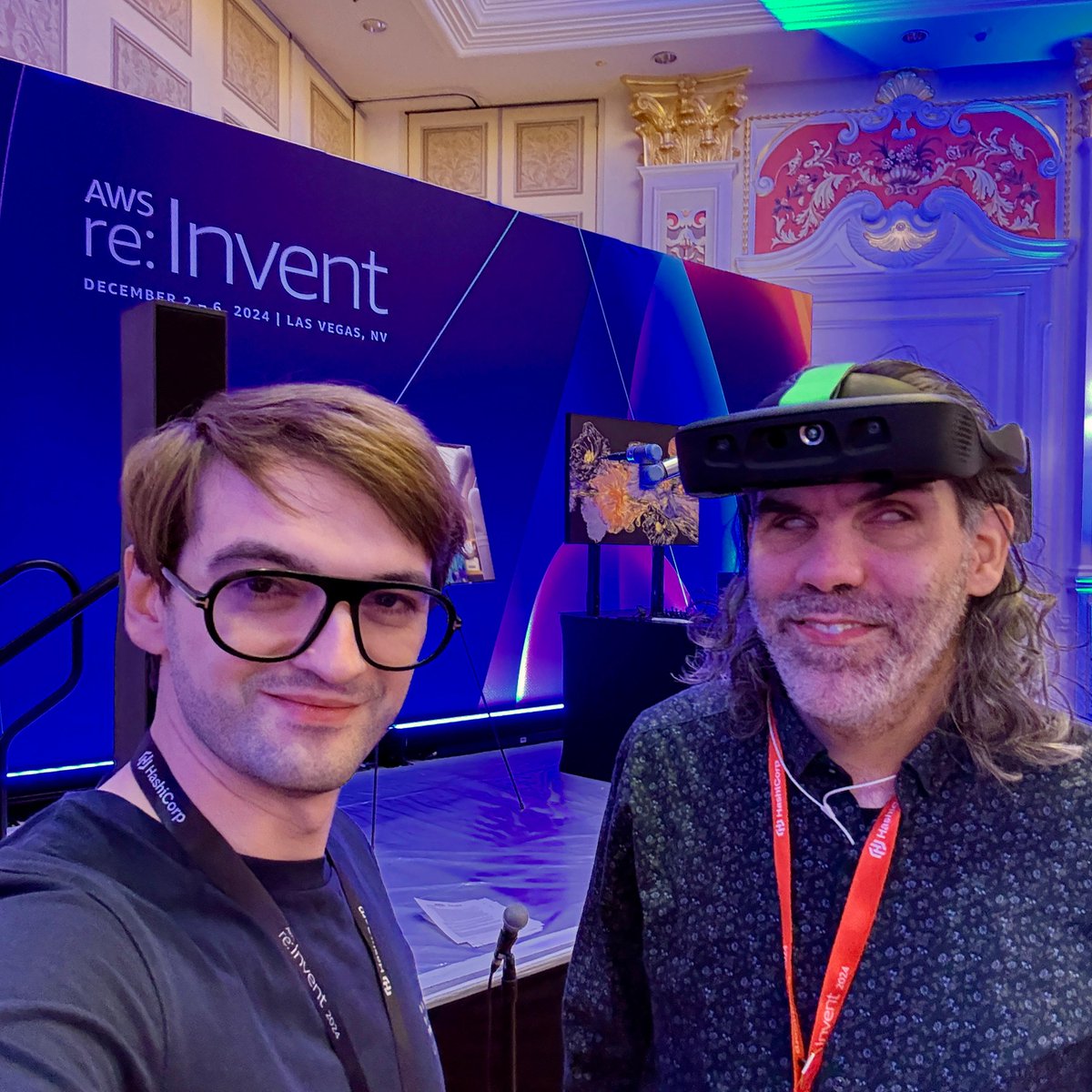We meet amazing blind people all over the world, and Amazon Web Services re:Invent was no exception.
 
Rene, a blind Swiss journalist, joined us at AWS's largest annual event in Las Vegas, where we had the pleasure of meeting him.
 
 #MadeInRomania