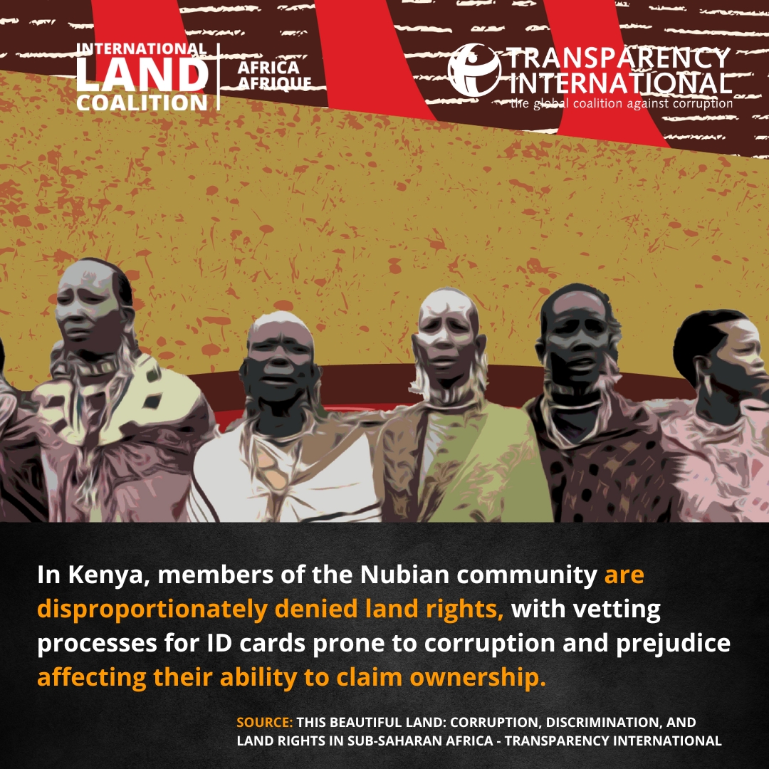 ILCAfrique's tweet photo. As we mark International Anti-Corruption Day and Human Rights Day, it's critical to address how land corruption harms youth, women, &amp; girls across Africa. @landcoalition Africa and @anticorruption networks unite for integrity and action. #HumanRightsDay #United4LandRights https://t.co/t6Ihagy7S6