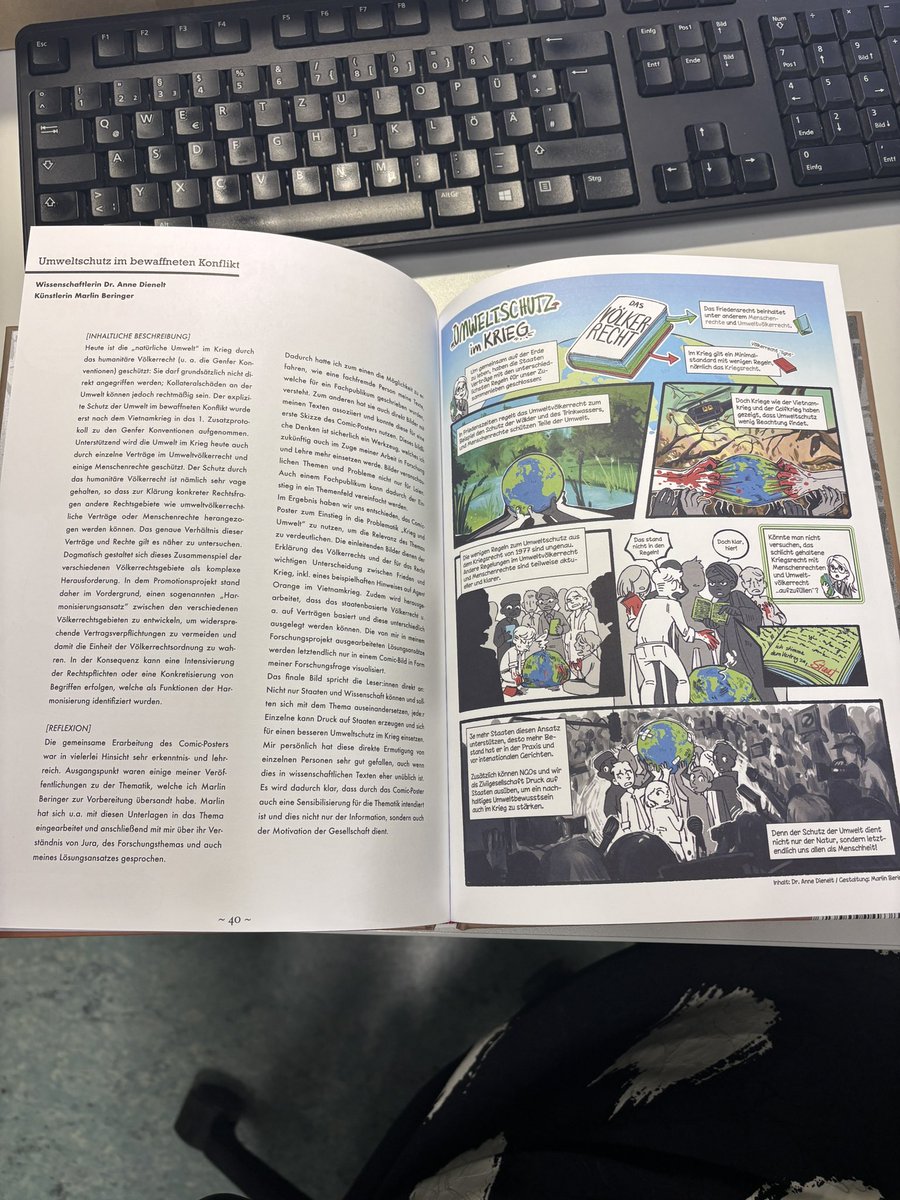 Anne Dienelt (@anne_dienelt) on Twitter photo Tolle Überraschung heute früh im Büro! Unser Band der 21 Science Comics ist angekommen. Spannende Forschungsthemen & beeindruckende Visualisierungen!
Mein Dank für dieses spannende, aber auch herausfordernde Projekt gilt der Künstlerin Marlin Beringer & der <a href="/awhamburg/">Akademie der Wissenschaften in Hamburg</a>! Tolle Überraschung heute früh im Büro! Unser Band der 21 Science Comics ist angekommen. Spannende Forschungsthemen & beeindruckende Visualisierungen!
Mein Dank für dieses spannende, aber auch herausfordernde Projekt gilt der Künstlerin Marlin Beringer & der <a href="/awhamburg/">Akademie der Wissenschaften in Hamburg</a>!