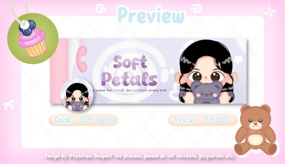help repost? tysm!

teman, aku ada 3 layout yang udah boleh diangkut saat ini jugak. aku juga masih open custom untuk layout, sticker pack, dan watermark. ayo jajan! ak ga gigit kok. mt after dm yaa/wa fsr. 🕰🐾

🕸 dapat 1 ava png
🕸 free retext

#zonauang