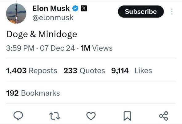Minidogetoken's tweet photo. @elonmusk Hey Elon, we filled an application with @MEXC_Official #MiniDoge https://t.co/mvZklQ3QoC