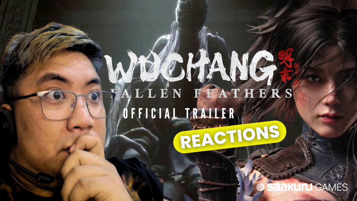 SaakuruGames's tweet photo. ⚔️ Wuchang: Fallen Feathers – Stunning &amp; Haunting! ⚔️

The official trailer for Wuchang: Fallen Feathers left us amazed!😱

🎬 Watch our full reaction here: https://t.co/j61R4NiINs

💬 Are you ready for this dark fantasy journey?
#WuchangFallenFeathers #SaakuruGames #DarkFantasy https://t.co/eb1jO9WuEn