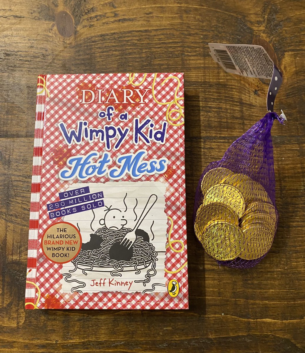 Today you can win a copy of Diary of a Wimpy Kid Hot Mess and a bag of chocolate coins. Repost and follow to enter. UK only. Closes 11.12.24 at 11.59pm.