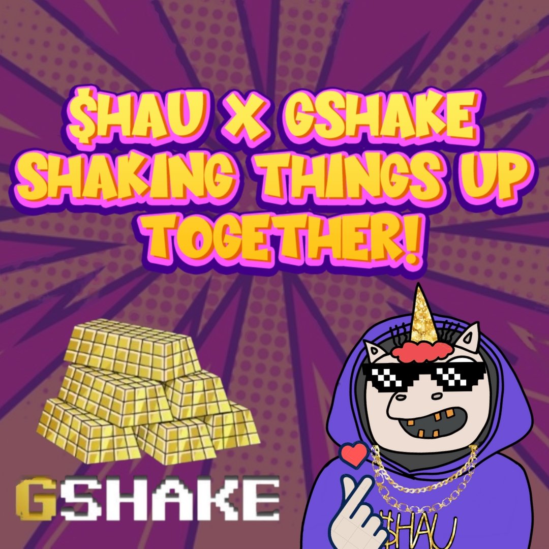 HighAsUnicorn's tweet photo. We're thrilled to announce our collaboration with @GSHAKE_game , bringing you even more exciting opportunities and rewards! ๐๐
Stay tuned as we shake up the scene with blessings, gold bars, and good vibes! ๐๐ฆ
๐ Let's go higher! #HighAsUnicorn x #GSHAKE https://t.co/vQWT9vQCKU
