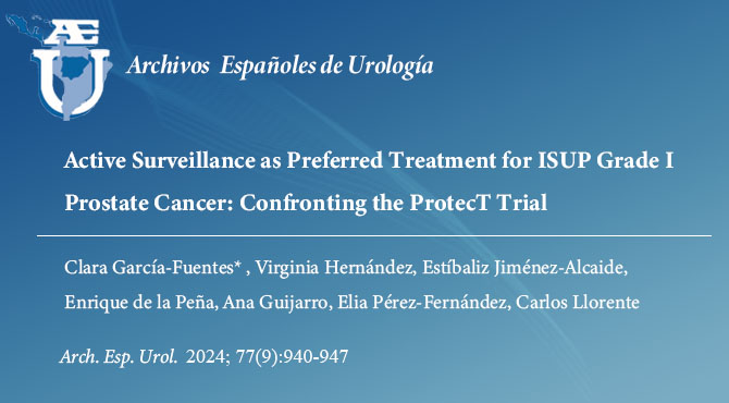 🌟An excellent article to share!

Active #surveillance  as Preferred Treatment for ISUP Grade I #ProstateCancer : Confronting the ProtecT Trial

🧑‍⚕️By Clara García-Fuentes,  Virginia Hernández, Elia Pérez-Fernández,  Carlos Llorente et al.

🔗doi.org/10.56434/j.arc…