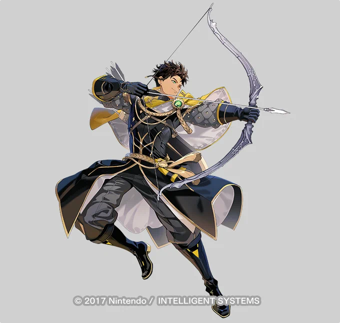 ファイアーエムブレム ヒーローズにて、神装英雄「野望の寵児 クロード」を描かせていただきました! どうぞよろしくお願いいたします! #FEヒーローズ #FEH 