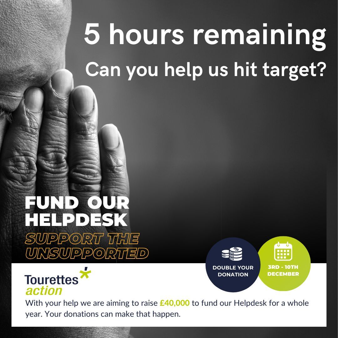 We need your help!

With only 5 hours remaining, can you help get us over the finish line.

If you are able to donate, please do so here buff.ly/3Db6CIb  £1 becomes £2, double the impact. 

If you are not able to donate please share.

@biggive #ChristmasChallenge