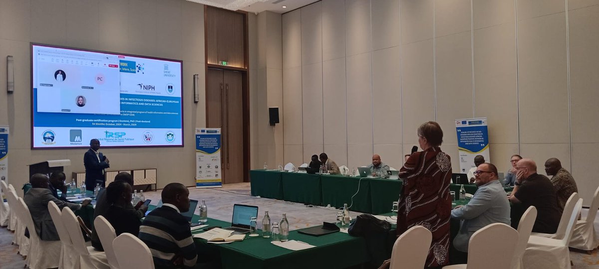 AKUCoEWCHEA's tweet photo. 📢 HAPPENING NOW!

The kick-off meeting of the @EDCTP3 funded BRIDGE NETWORK, hosted by @AKUGlobal and @AKUCoEWCHEA, is currently ongoing. BRIDGE NETWORK is an African-European consortium that will train African infectious diseases experts in health informatics and data sciences. https://t.co/v0I1GIv0iS