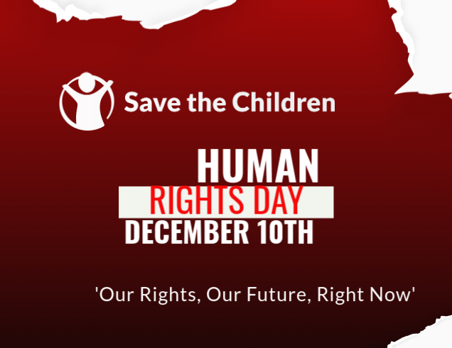 Save the Children Zambia (@savechildrenzm) on Twitter photo ๐๐๐ฉ๐ฉ๐ฒ ๐๐ฎ๐ฆ๐๐ง ๐๐ข๐ ๐ก๐ญ๐ฌ ๐๐๐ฒ
SCI Zambia joins world in reaffirming its commitment to upholding and protecting ๐๐ช๐ข๐๐ฃ ๐ง๐๐๐๐ฉ๐จ ๐๐ค๐ง ๐๐ซ๐๐ง๐ฎ ๐๐๐๐ก๐, ๐๐ซ๐๐ง๐ฎ๐ฌ๐๐๐ง๐ under the theme, "๐๐ฎ๐ซ ๐๐ข๐ ๐ก๐ญ๐ฌ, ๐๐ฎ๐ซ ๐
๐ฎ๐ญ๐ฎ๐ซ๐, ๐๐ข๐ ๐ก๐ญ ๐๐จ๐ฐ". ๐๐๐ฉ๐ฉ๐ฒ ๐๐ฎ๐ฆ๐๐ง ๐๐ข๐ ๐ก๐ญ๐ฌ ๐๐๐ฒ
SCI Zambia joins world in reaffirming its commitment to upholding and protecting ๐๐ช๐ข๐๐ฃ ๐ง๐๐๐๐ฉ๐จ ๐๐ค๐ง ๐๐ซ๐๐ง๐ฎ ๐๐๐๐ก๐, ๐๐ซ๐๐ง๐ฎ๐ฌ๐๐๐ง๐ under the theme, "๐๐ฎ๐ซ ๐๐ข๐ ๐ก๐ญ๐ฌ, ๐๐ฎ๐ซ ๐
๐ฎ๐ญ๐ฎ๐ซ๐, ๐๐ข๐ ๐ก๐ญ ๐๐จ๐ฐ".
