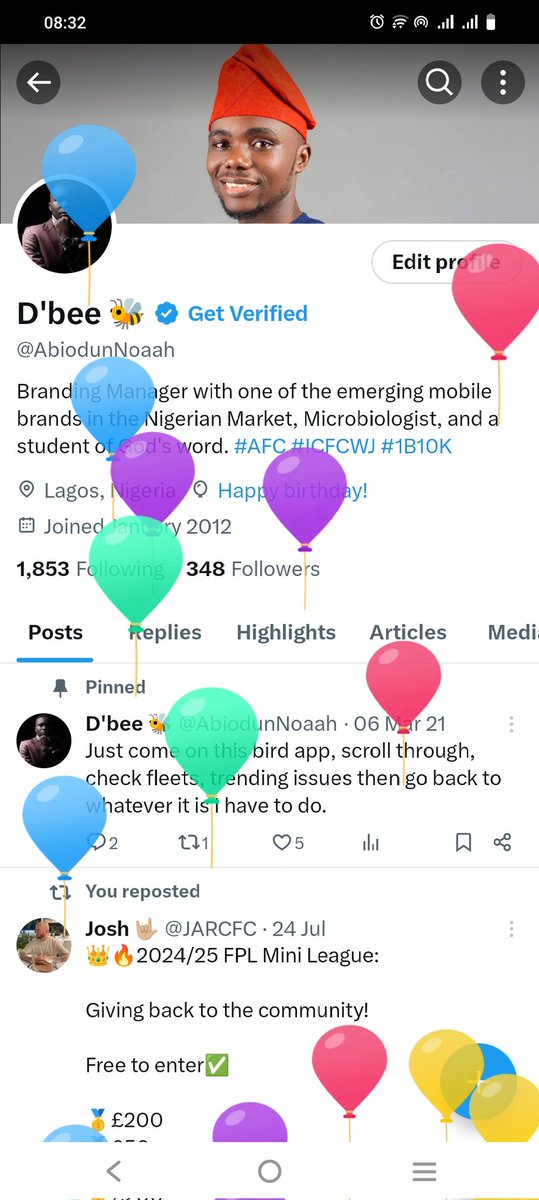 Balloons here and there. Oh sorry, it's my birthday. cheers to the greatness that is to come.