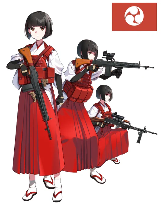 確かに、AIはよく変な銃を描けますね。#AIは銃描けないからTLを銃持った絵で一杯にしようぜ 