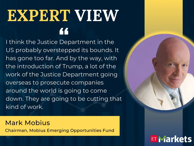 hazy_sam's tweet photo. Mark Mobius highlights key point: #USA Justice Department has no business meddling in the affairs of an Indian company like #Adani.
This overreach reeks of ulterior motives. Let India handle its matters—focus on evidence, not hearsay. Respect sovereign jurisdictions!
#USOverreach https://t.co/JE846IE1D8
