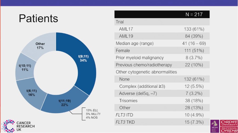 gjmccaughan's tweet photo. Congratulations @jadothm on your abstract at #ASH24 examining outcomes in intensively treated AML with KMT2A rearrangements
Intensified induction with FLAG-Ida improved MRD clearance and reduced relapse
Molecular MRD after course 2 was a strong predictor of survival https://t.co/w4sUDEIJuL