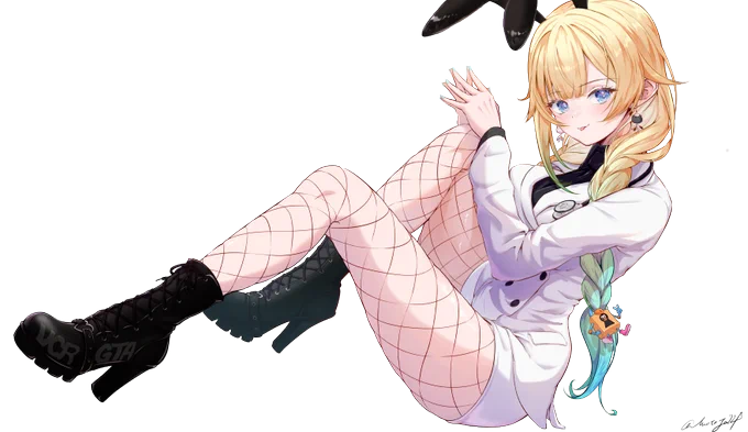 救急隊の清楚担当#えまぁーと #VCRGT絵  ※透過されてます! 