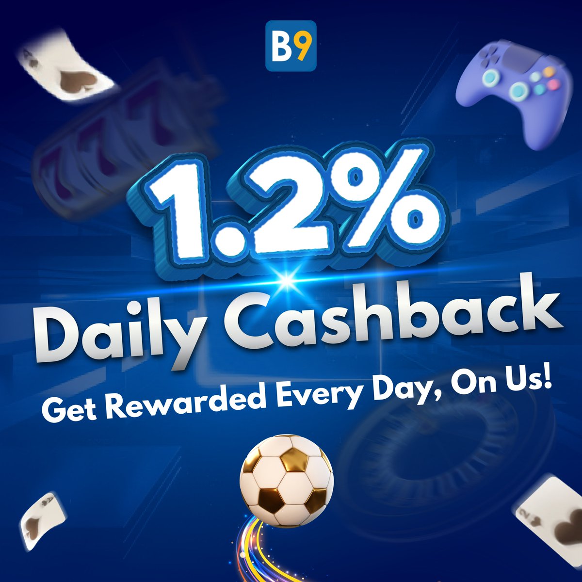 Barcelo9sg's tweet image. Maximize every play with our Daily Ultimate Rebate!  Every game you play at Barcelo9 SG earns you a 1.2% rebate that accumulates daily. Keep playing, keep earning – No limits, Just rewards. ➡️ heylink.me/barcelo9sgfb/   #DailyRebate #Barcelo9Singapore #trustedonlinecasino #SG