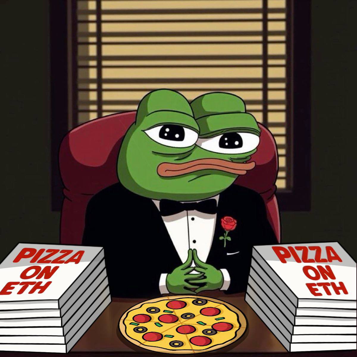 pizzaoneth's tweet photo. I am making you an offer you CAN'T refuse!
Forget the horse's head, we're putting a slice in your bed!
Join the only crypto pizza party where the memes are as hot as the oven!
Why settle for a plain pie when you can have a piece of the action?
#MemeCulture #CryptoSlices https://t.co/UeHYhsRkFU