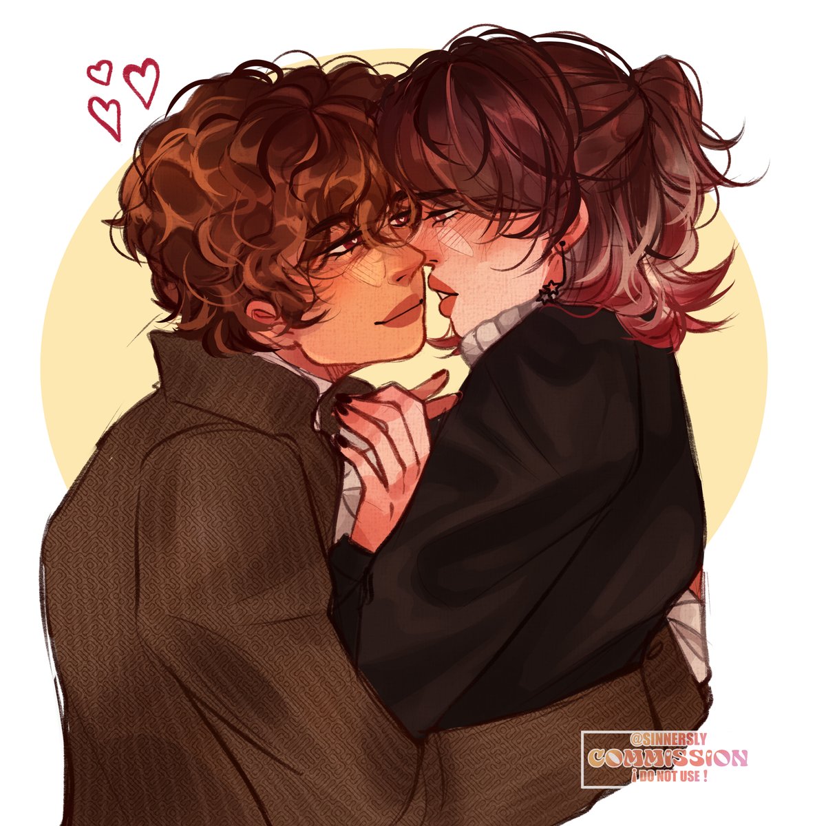 Sinnersly's tweet photo. Some comms from the last bach, thank you so much for the support <3 i owe y'all my heart https://t.co/Xp15ttHbaN