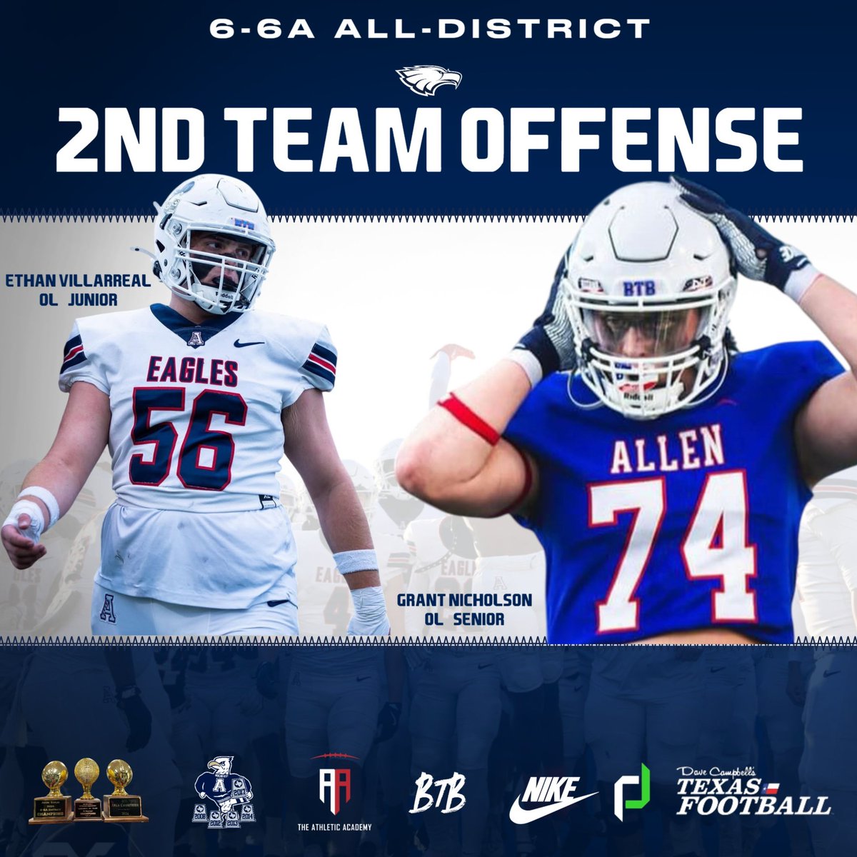 Allen Eagles Football ⭐️⭐️⭐️⭐️⭐️ tweet media