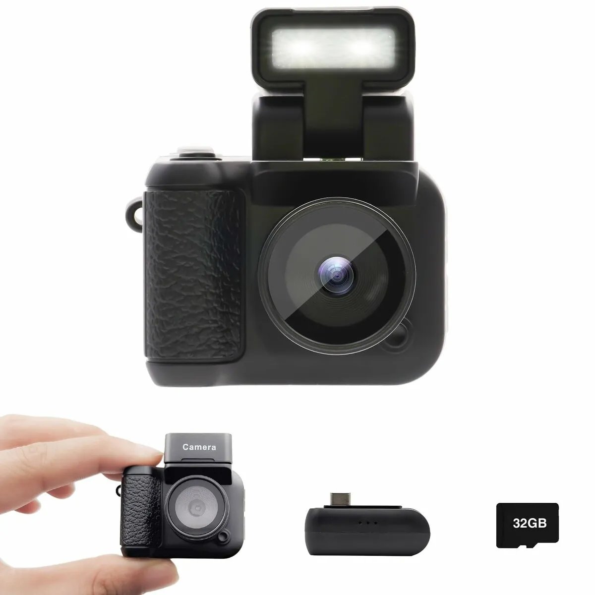 CrazySalesAus's tweet image. Mini Digital Camera with 1.4 In LCD Screen 1080P 32GB Card Monoreflexes Shaped CMOS Small Compact Portable Video Recorder Black Now: $49.99
bit.ly/41oh6hh
#digitalcamera #minicamera #cmos #videorecorder #travelling #trip