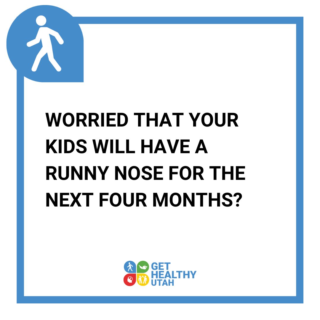 GetHealthyUtah's tweet photo. Cold season is coming! Staying active is one way you can fight back. Boost your immune system and stave off runny noses with fun winter exercise.

#gethealthy #utah #active #coldseason https://t.co/uWBEhbQHRN