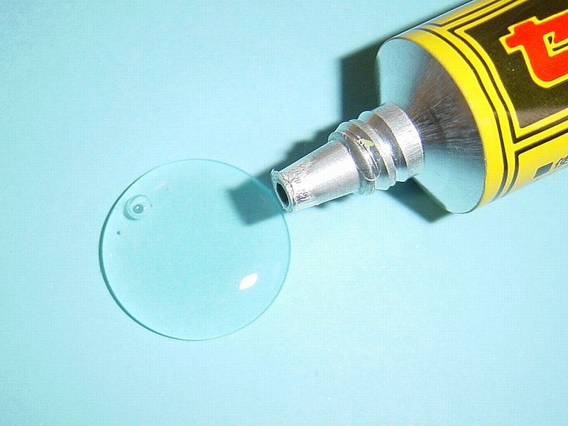 A semisolid used as an adhesive.