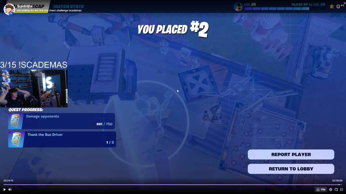 Scadebtw's tweet image. hella w stream had fun with u guys didnt beat the one chest challenge tho 🥲