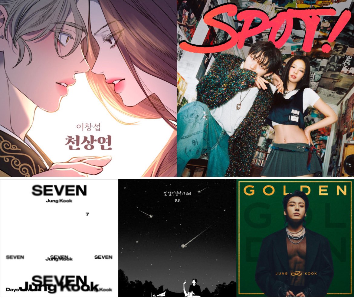 Doh_KyungSooSoo's tweet photo. 'I DO' by DOH KYUNGSOO is currently the 4th Highest Charting Kpop Male Idol (Solo) Song on the MelOn Yearly Chart in 2024. 

1. Heavenly Fate - Lee Changsub
2. Spot - Zico
3. Seven - Jungkook
4. I DO - DOH KYUNGSOO
5. Standing Next To You - Jungkook

#도경수 #디오 #DOHKYUNGSOO https://t.co/mgYUCGrbB6