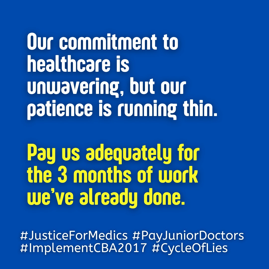TheIntern254's tweet photo. All interns should be be within Nairobi by Wednesday, Thursday onwards we camp at @MOH_Kenya 
12 days it's 
#JusticeForMedics #PayJuniorDoctors #ImplementCBA2017 #CycleOfLies
#Employmedicaldoctors https://t.co/YmwND5sTTS