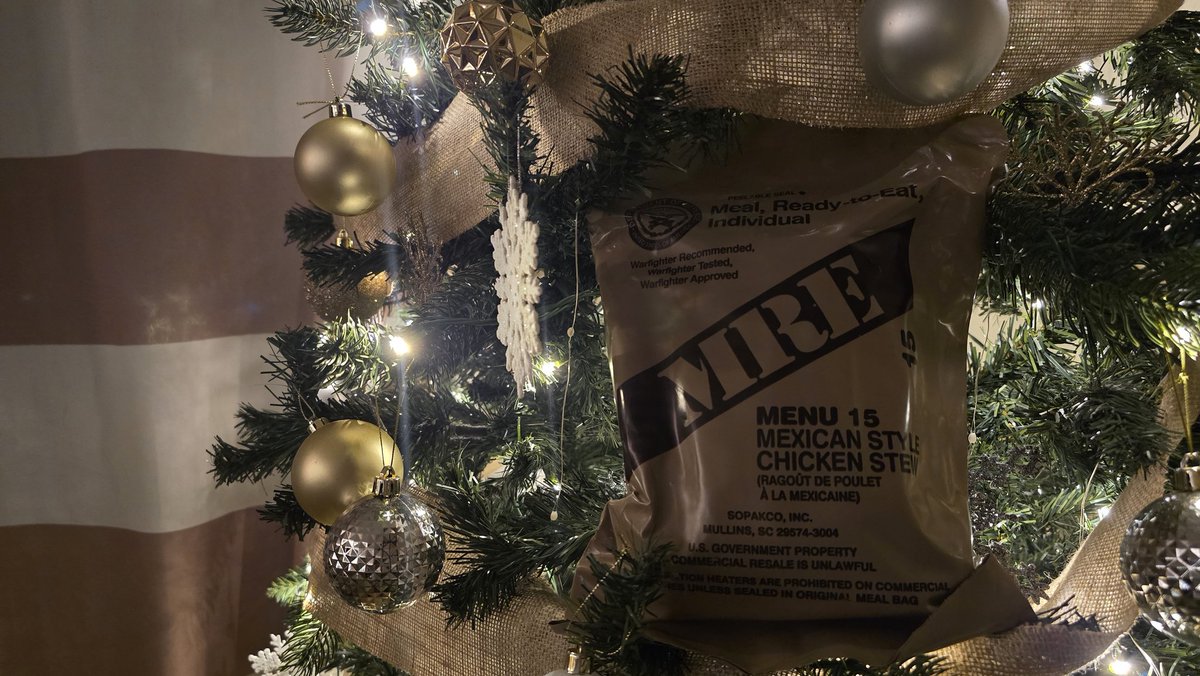 dc__outdoors's tweet photo. Forget milk & and cookies.
I'm going to leave Santa an MRE when he comes to our house this Christmas.
New MRE review coming soon!
. . .
#DCOUTDOORS #snacksquad #teamsnacks #mre #mrereview #mrereviewer #YouTube #YouTuber #subscribe #christmas https://t.co/JW52Lk26RW
