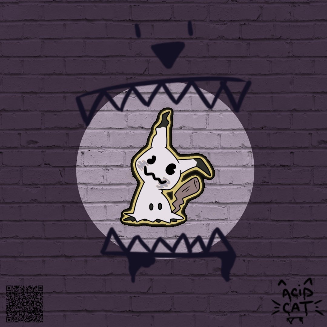 AcidCatStudios's tweet photo. 💡 Fun fact: Mimikyu hides under its rag to avoid rejection—show it some love! 🖤

🌟Countdown to Dec 12, 12AM PST🌟

✨ First 50 orders: Shiny Mimikyu
✨ First 100 orders: Regular Mimikyu

🐾 Don't miss out on these magical pins!

#Mimikyu #Pokemon #Preorder #EnamelPins https://t.co/NdMWuglm4s