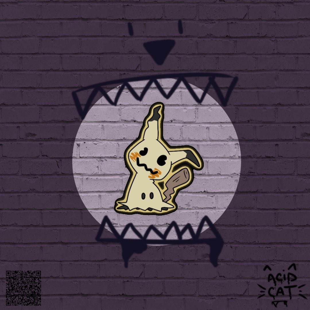 AcidCatStudios's tweet photo. 💡 Fun fact: Mimikyu hides under its rag to avoid rejection—show it some love! 🖤

🌟Countdown to Dec 12, 12AM PST🌟

✨ First 50 orders: Shiny Mimikyu
✨ First 100 orders: Regular Mimikyu

🐾 Don't miss out on these magical pins!

#Mimikyu #Pokemon #Preorder #EnamelPins https://t.co/NdMWuglm4s
