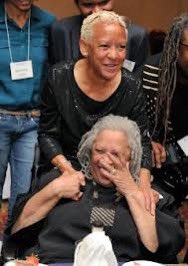 Nikki at Toni’s 82nd birthday celebration. I’m pretty sure Toni posted this pic lol