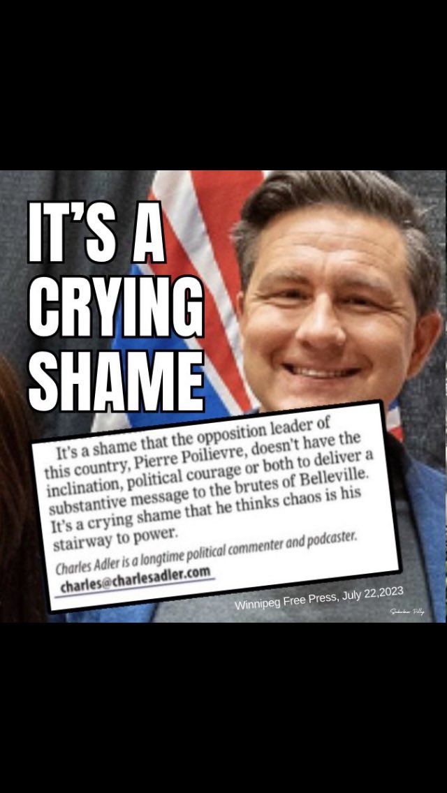 Lady_Marushka's tweet photo. @PierrePoilievre #ConManScents🐂💩
CPCMAGA will #AxeTheFacts to distract from the fact they NEVER built the homes. Just ask former Housing Minister #PierrePoilievre
He prefers you send him more💵Those slogans sound cheap but cost💰
& Merry Christmas from his personal chef, nanny, maids, driver https://t.co/kppGn1NlPT