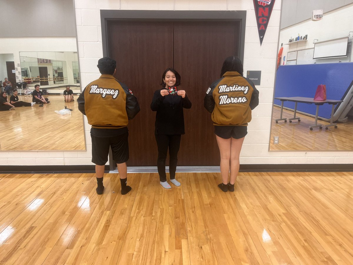 Ladies &amp;  gentlemen, here are the 3 newest lettermen of the HS Ballet Folklórico program, the home of Grupo Folklórico De SHS. 

Mariana Guerra- 12th 
Ava Martinez Moreno- 9th 
Dathan Marquez- 9th  

We are so incredibly proud of these students &amp; excited for the  future!