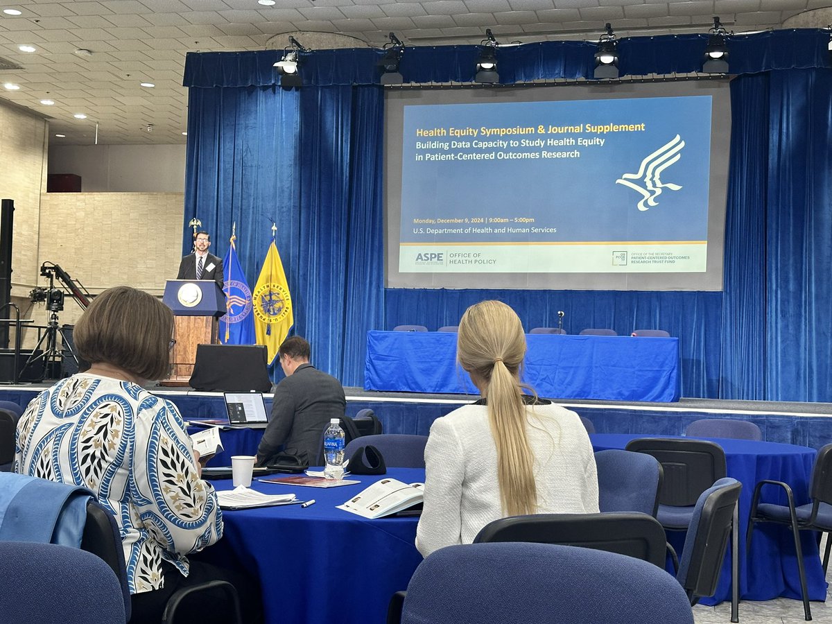 It was an honor to be able to share our <a href="/StarzlT/">Starzl Network in Pediatric Transplantation</a> work alongside <a href="/GabrielleJutras/">Gabrielle Jutras</a> to implement social risk screening in pediatric liver transplant at the <a href="/HHSGov/">HHS</a> sponsored symposium focused on increasing data capacity to advance health equity. <a href="/PCORI/">The Patient-Centered Outcomes Research Institute</a> <a href="/NIDDKgov/">NIDDK</a> @SPfep