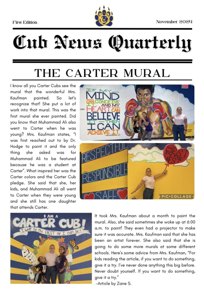 Carter Traditional tweet media