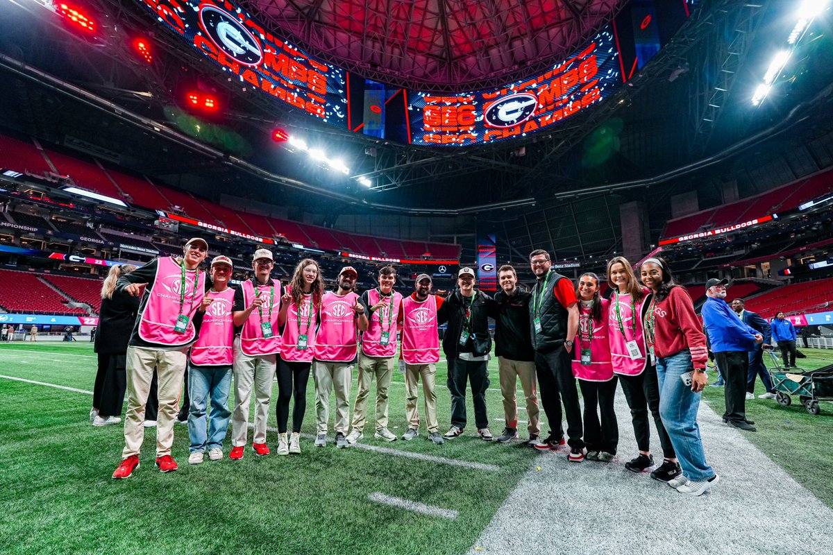 I want to give a shoutout to our FB creative staff (photo below), &amp; the ones not seen, our creative services dept &amp; partners at Georgia Sports Marketing. I’m incredible proud of the content that has been produced this year.

It takes a village and I’ll rock with mine any day.