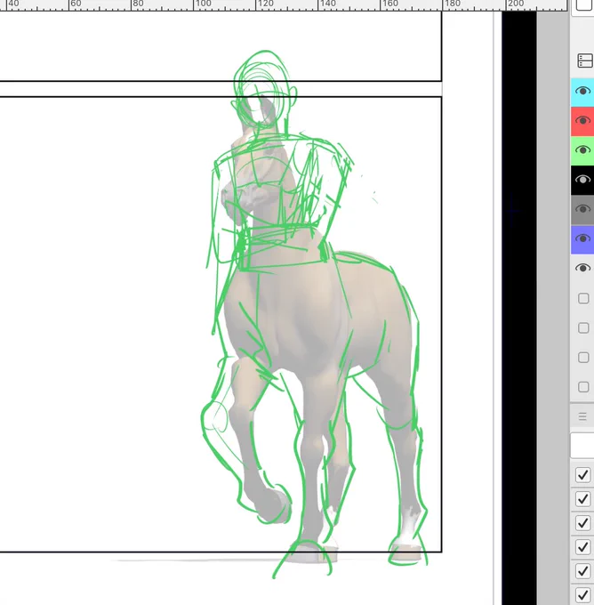 誰を描こうとしてるのか丸わかりすぎる 