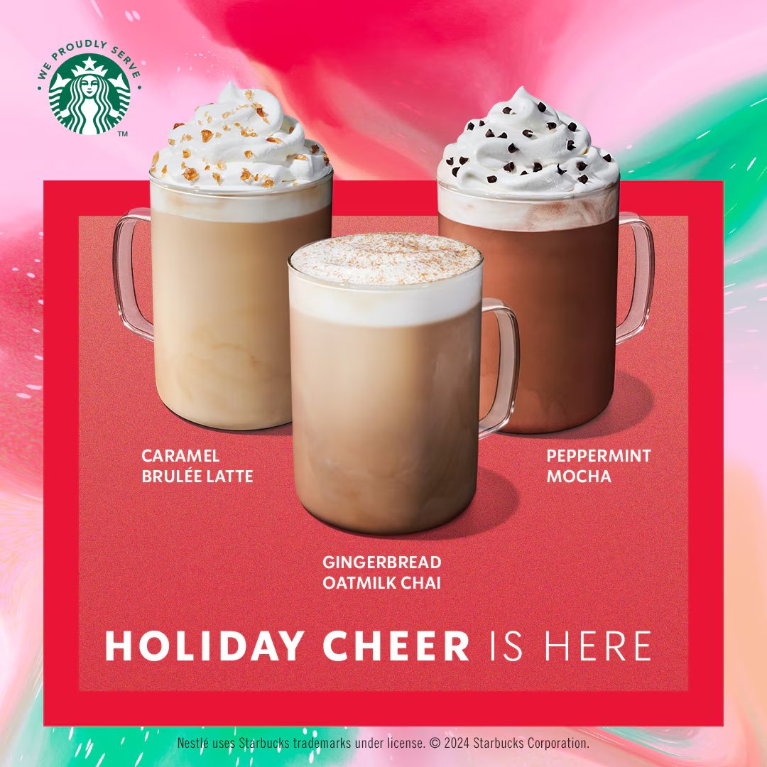 Peppermint perfection, caramel delight and cozy spiced gingerbread
sips are finally back. Stop by today to try them all!

#westinguam #westin #guam #weproudlyserve #weproudlyservestarbucks #holidayseason