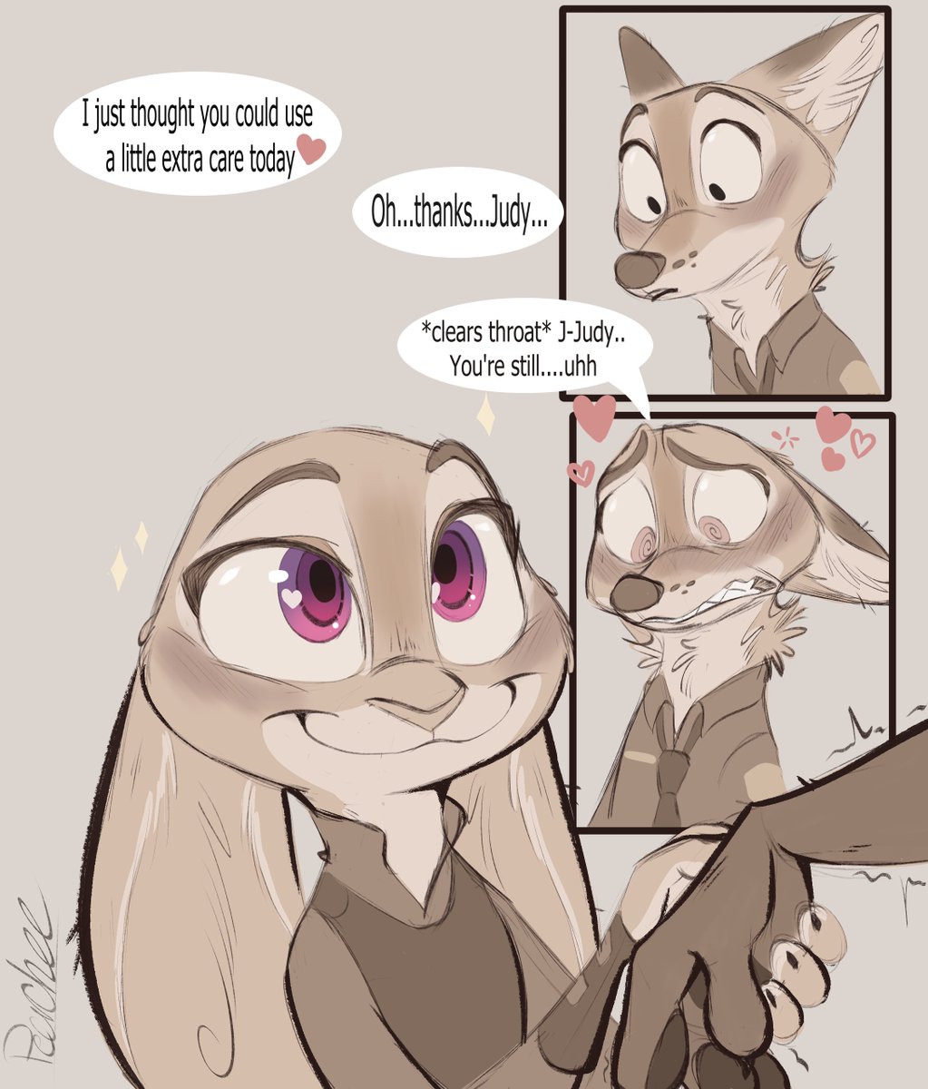 Had to redraw this old drawing of mine! I couldn't resist!!🥰

#zootopia
#wildehopps