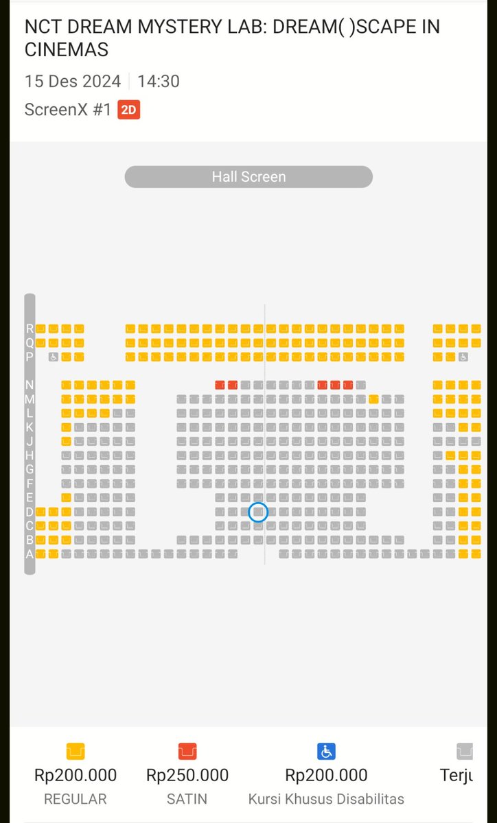 annellyre's tweet photo. 【 WTS ㅡ Want to Sale 】

⭑ NCT DREAM MYSTERY LAB: DREAM()SCAPE IN CINEMA
⭑ CGV Grand Indonesia | Minggu, 15 Desember 2024 | 14:30 WIB | Screen X - D18 (1 tix)

► 250K (Satin Seat)
► Nego allowed! 🤍
► BCA / Shopeepay

wts wtb #NCTDREAM #엔시티드림 https://t.co/sc7AYY92JQ