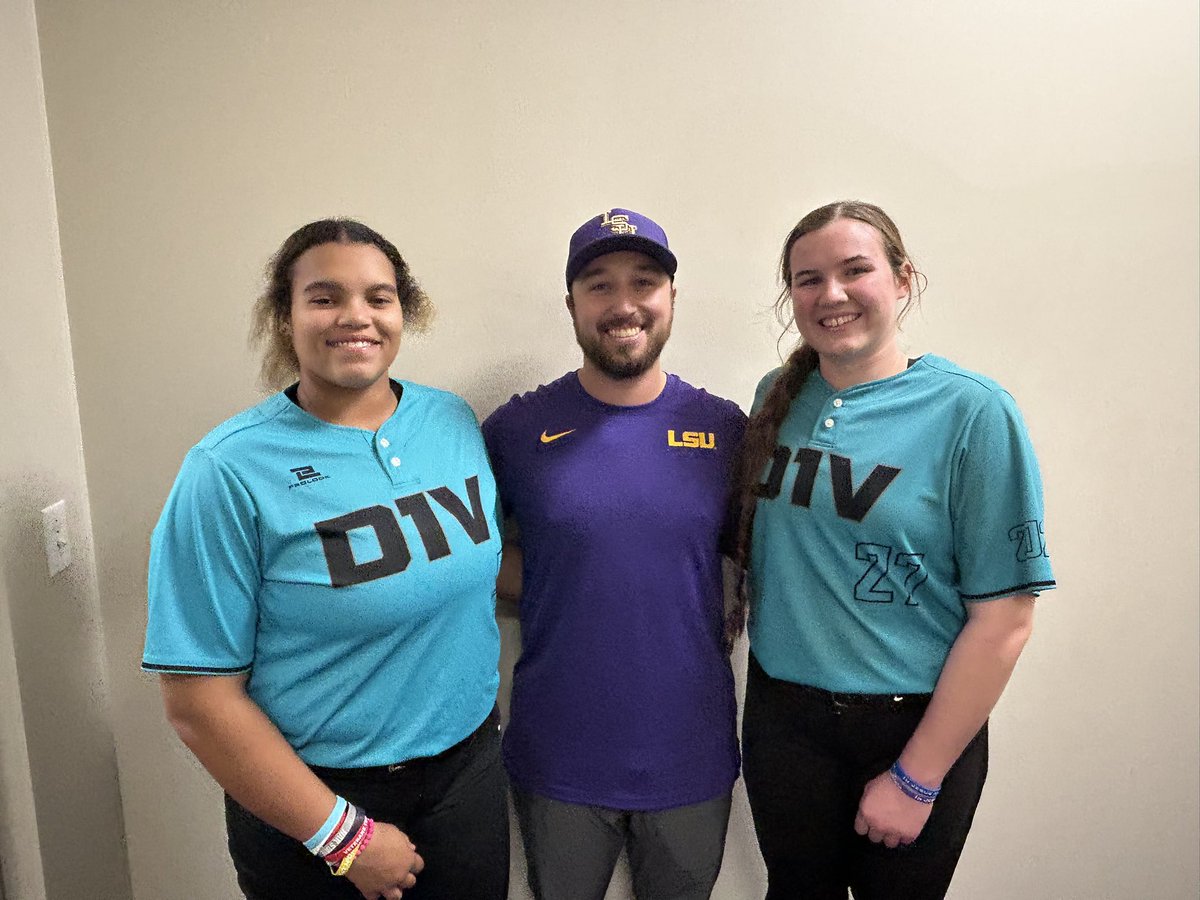 I had an amazing time at the <a href="/LSUsoftball/">LSU Softball</a> camp!! Huge thank you to the coaching staff teaching me new workouts and skills <a href="/CoachNealPT/">Bryce Neal</a>  <a href="/BethTorina/">Beth Torina</a> Also great job today <a href="/MivieLamb2027/">Mivie Lamb 2027</a> and <a href="/Bellematthews55/">Isabelle Matthews</a>