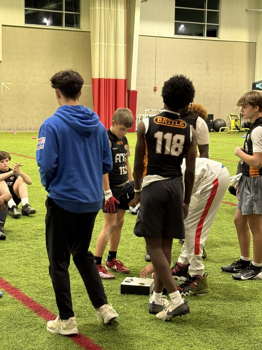 Great football work and football camp!