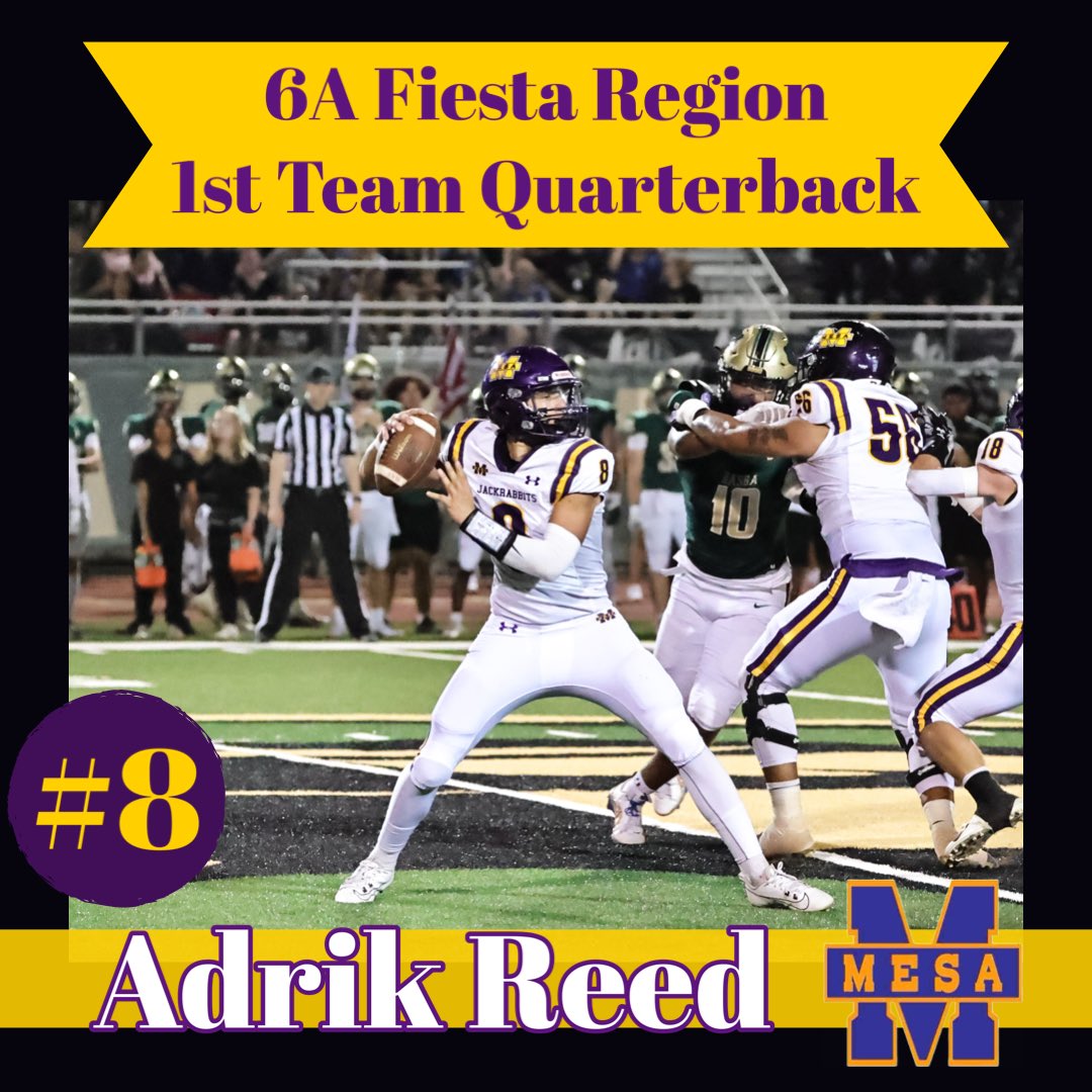 Mesa High Football (@mesa_fb) on Twitter photo Adrik did a great job at quarterback for the Jackrabbits this year. He was top 10 in the state in total yards. He had 1700 yards passing and over 750 yards rushing. #BAM #CarryOn #WeAreMesa <a href="/MesaHSathletics/">Mesa Athletics</a> Adrik did a great job at quarterback for the Jackrabbits this year. He was top 10 in the state in total yards. He had 1700 yards passing and over 750 yards rushing. #BAM #CarryOn #WeAreMesa <a href="/MesaHSathletics/">Mesa Athletics</a>