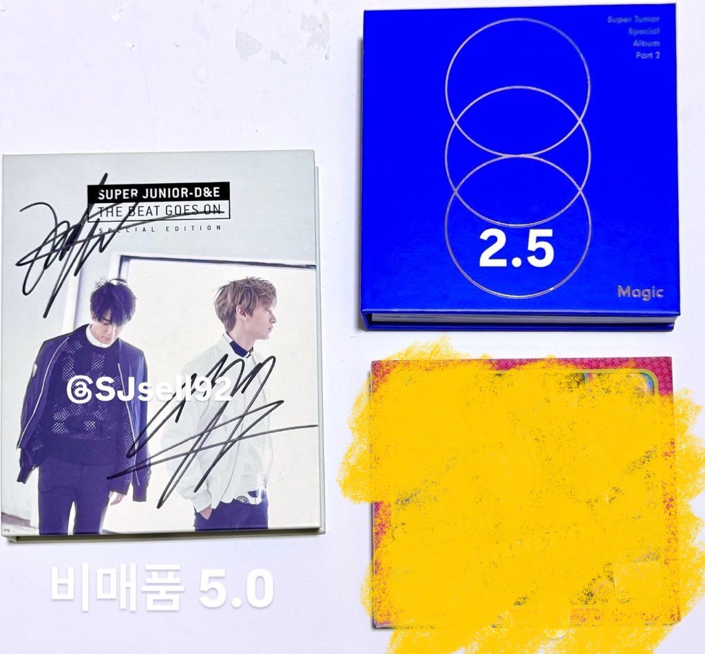 슈퍼주니어 판매 계정 tweet media