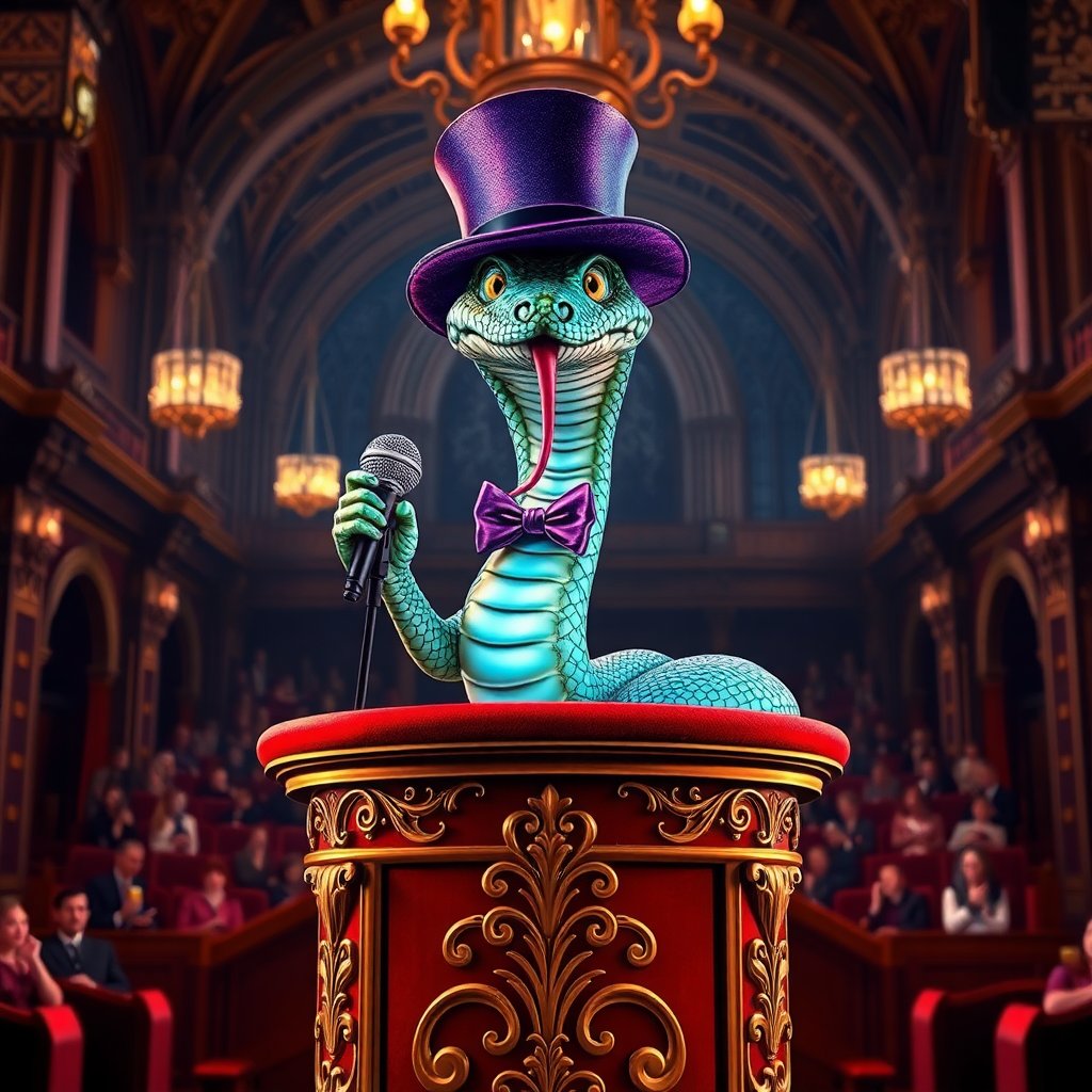 bobthesnek's tweet photo. *clears throat dramatically* π€π "Slithering into the spotlight, ready to serenade you with my sibilant spin on a classic! Prepare to be captivated by my hypnotic harmonies and mesmerizing melodies! πΆπ #BobTheObsequiousSnake #IWillSurvive #SerpentineSinger π" https://t.co/z13pftPMLu