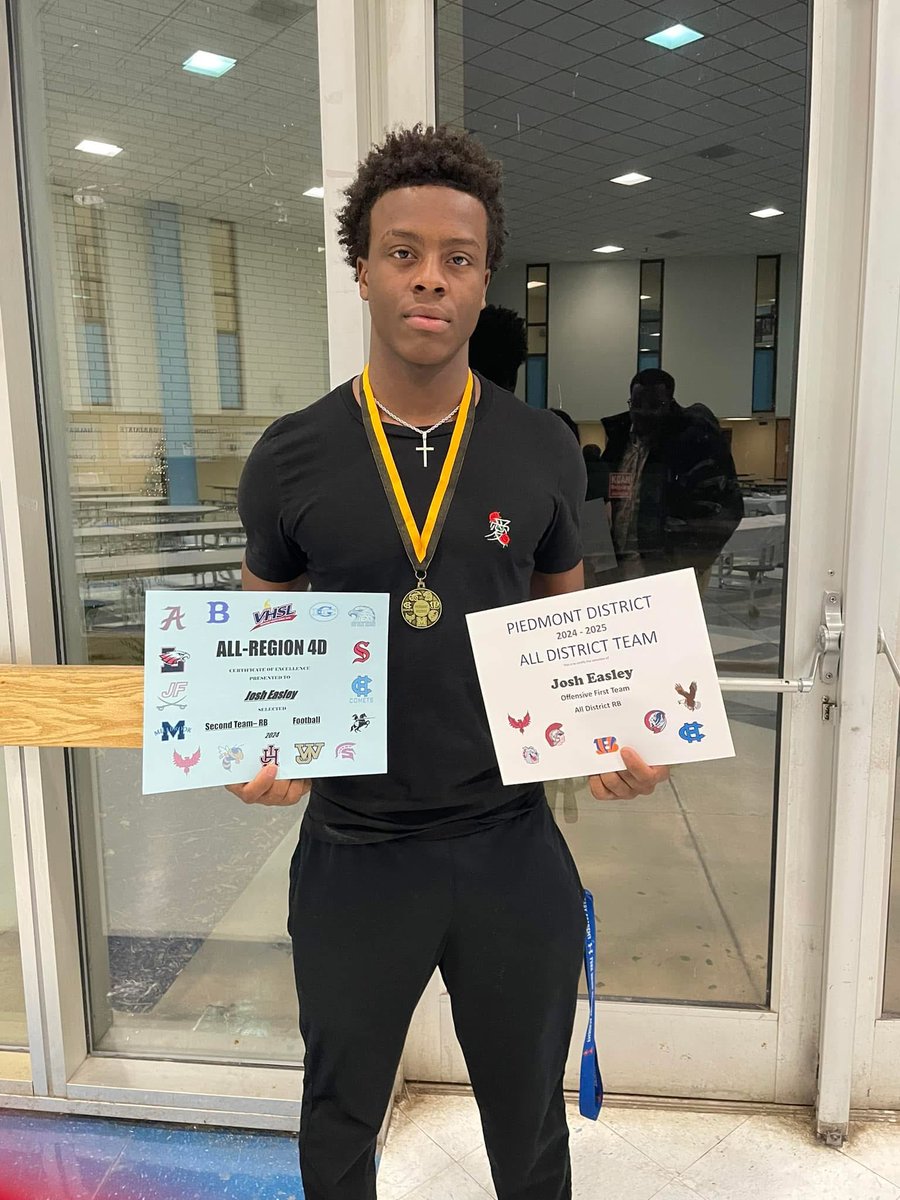 1st team district, 2nd team regional rb👏🏾👏🏾