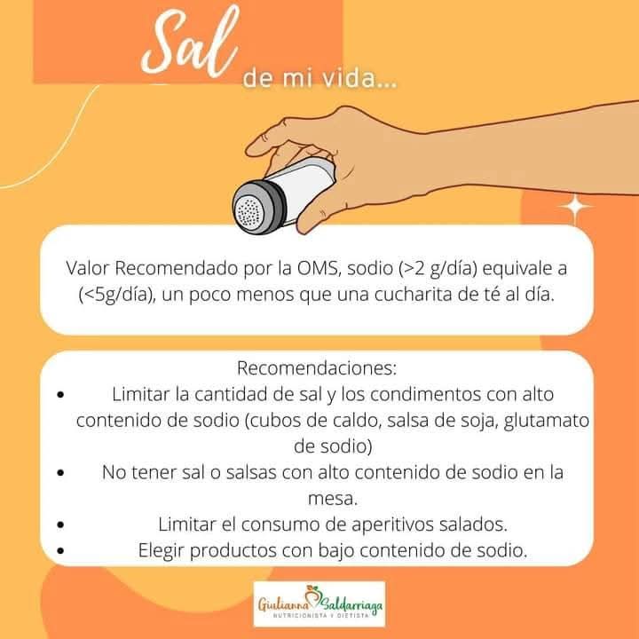 Salud_en_casa1's tweet photo. #saldemivida
Un lema que se aplica en nuestra vida diaria más aún cuando tenemos que cuidarnos de la #hipertensionarterial 😀😀👍👍
Por eso les invitamos a seguir las indicaciones de nuestra nutricionista @nutri_giulia.saldarriaga 👩⚕️👩⚕️
#cuidensusriñones #menossal https://t.co/Pf94dPhjYu