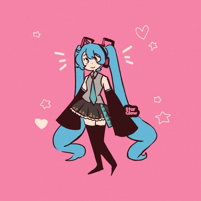 Miku on a Miku Monday 